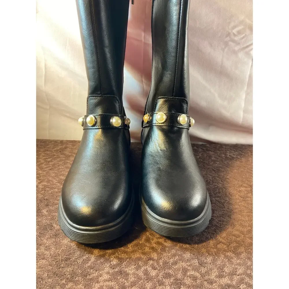 Marc Fisher‎ kids black boots